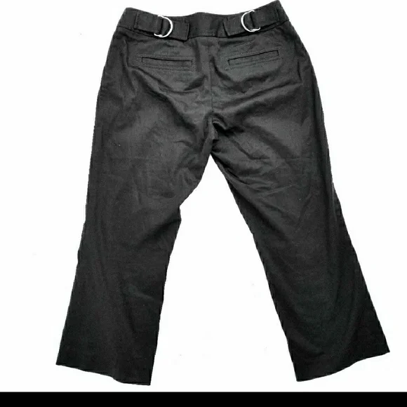 Express black and silver crop pants size 0 - Picture 4 of 7